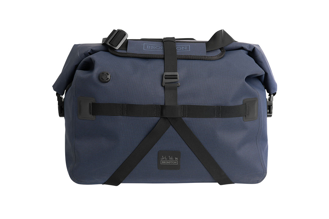 Borough Waterproof Bag Large in Navy Blue , 