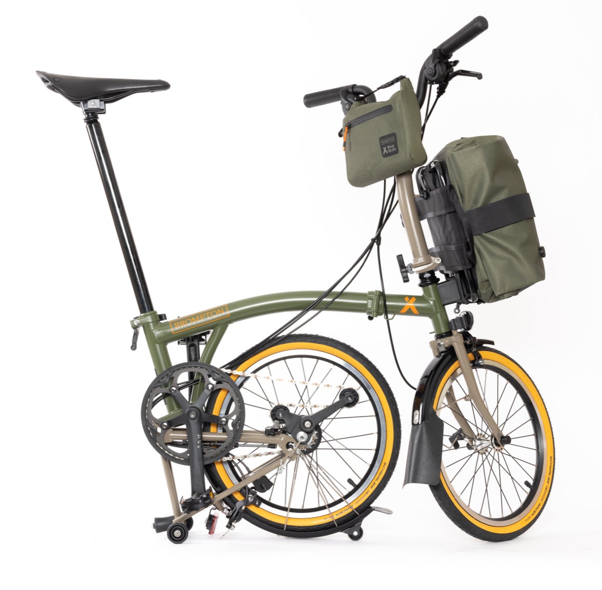 Bear Grylls Beyond Brompton Bike Collab