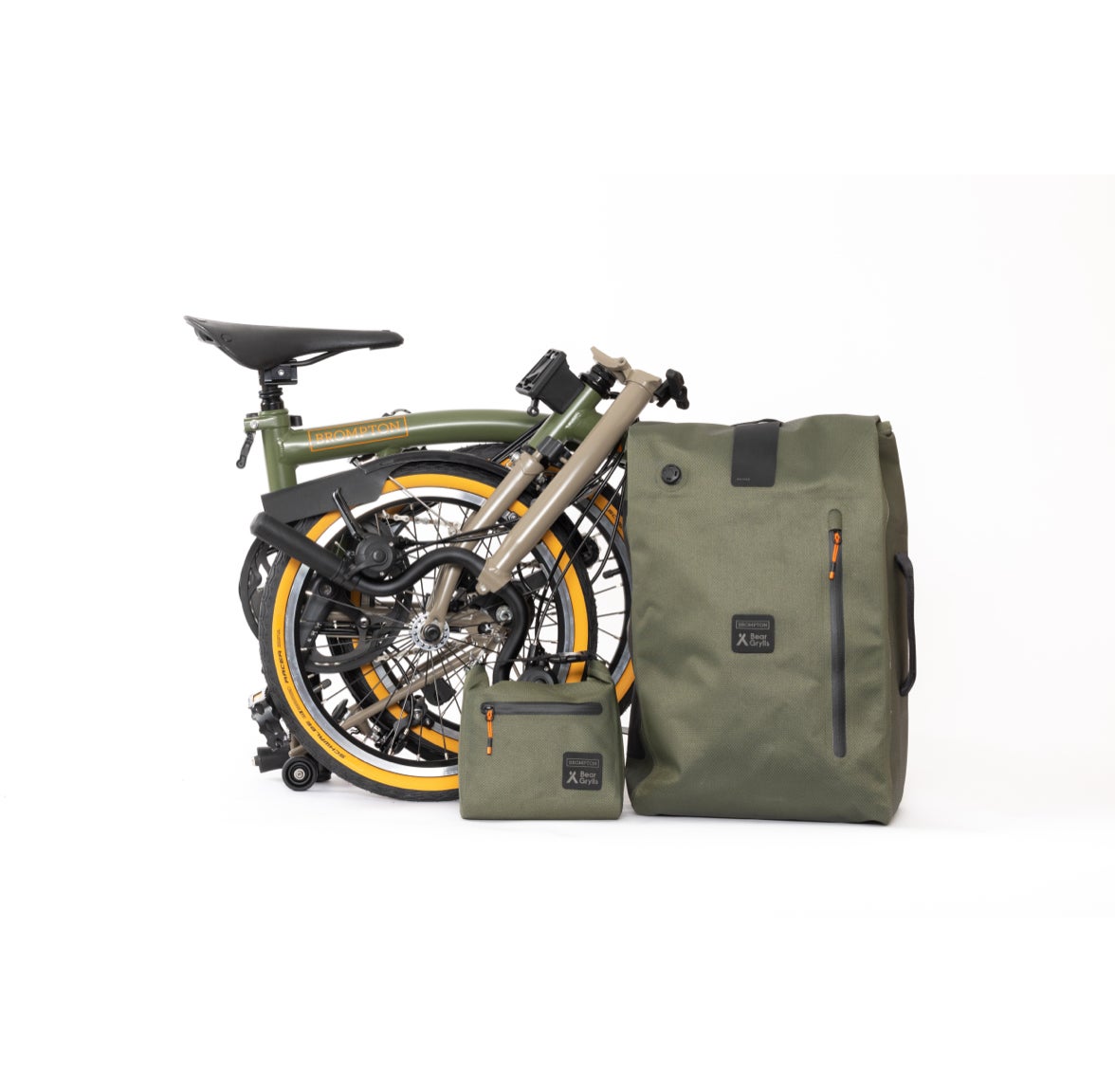 Bear Grylls Beyond Brompton Bike Collab