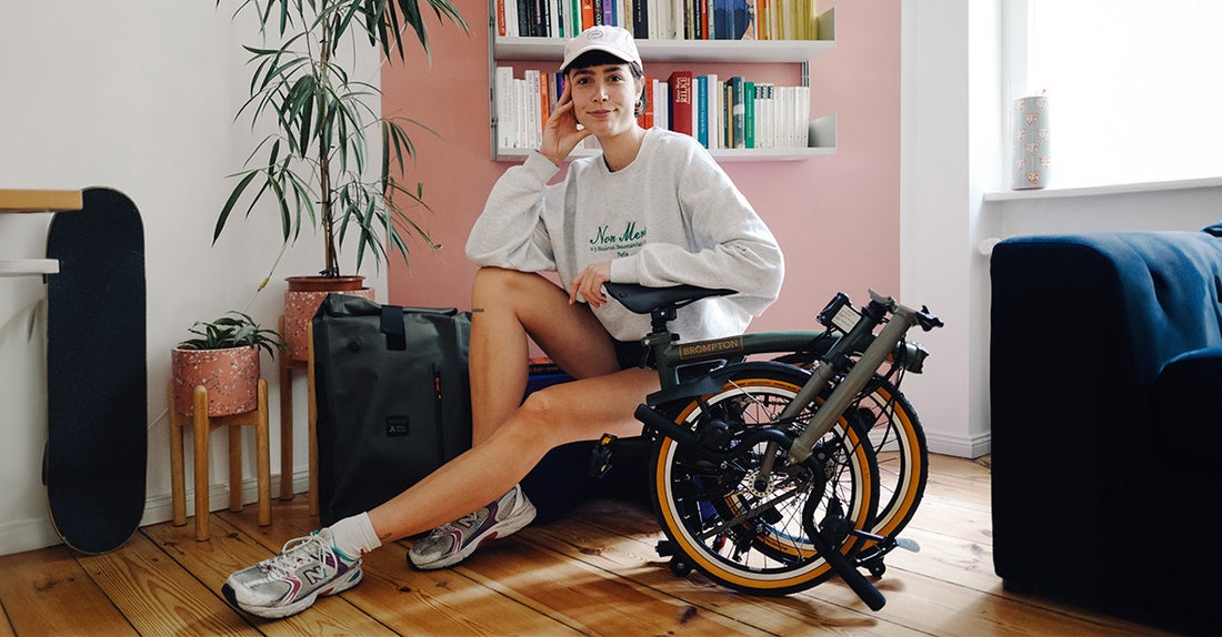 Lucy Bohr in her Berlin apartment