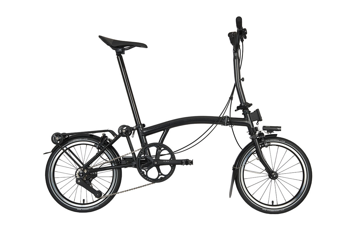 P Line Urban with Roller Frame Midnight Black - side view