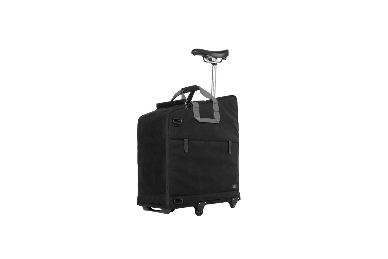 Padded Travel Bag With 4 Rollers Black Black , 